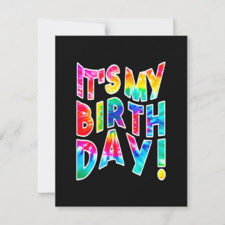 It's My Birthday Gift Thank You Card