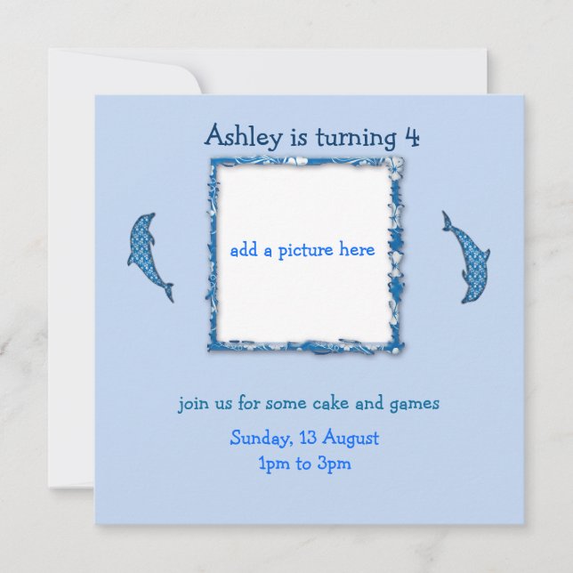 it's my birthday invitation (Front)