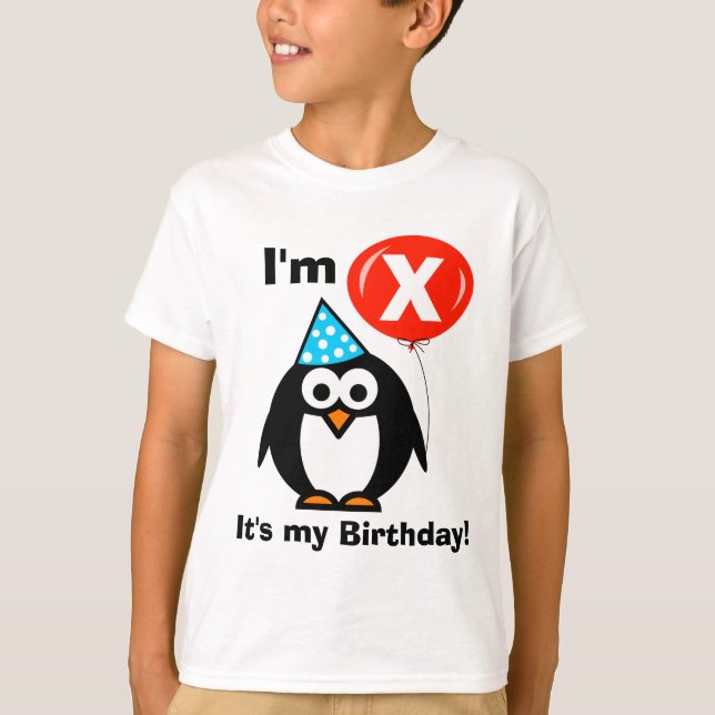 It's my Birthday t shirt for kids | Custom age (Front)