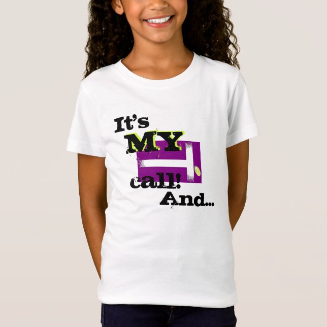 It's My Call! by Lake Tennis T-Shirt (Front)