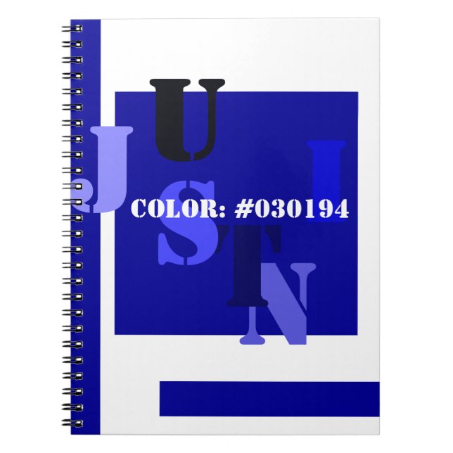 It's my color  notebook (Front)