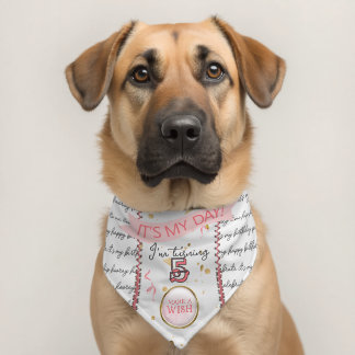 It's My Day Pet Bandanna Bandana Collar