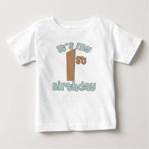 It's My First Birthday Baby T-Shirt