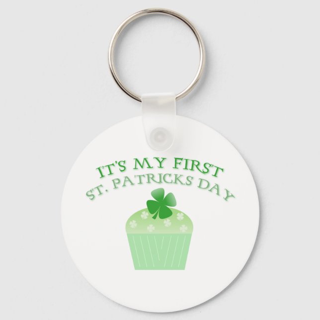 It's My First St. Patrick's Day Keychain (Front)