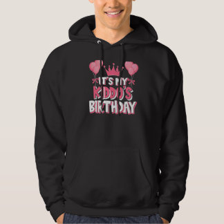 It's My Kiddo's Birthday Celebration Hoodie