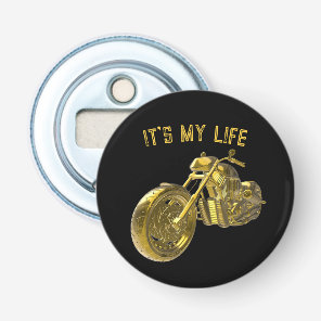 "It's My Life": Golden Bike 3D - Bottle Opener