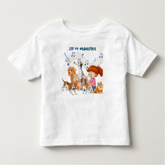 It's my orchestra T-shirt for kids