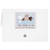 Its my Party card (Back Horizontal)