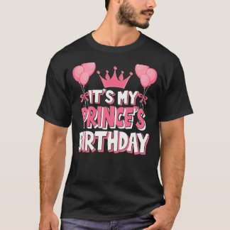 It's My Prince's Birthday Celebration T-Shirt