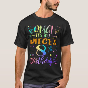 Its My Sisters 8th Birthday Happy Birthday 8 Years T-Shirt