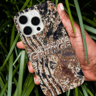 It's My Style GRUNGE Rusty Letters iPhone 16 Pro Case