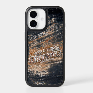 It's My Style GRUNGE Rusty Letters iPhone 17 Case