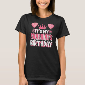 It's My Sunshine's Birthday Celebration T-Shirt