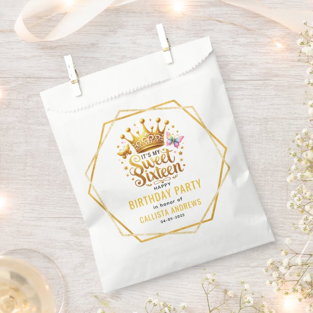 its my sweet sixteen 16 th birthday favor bag (Clipped)