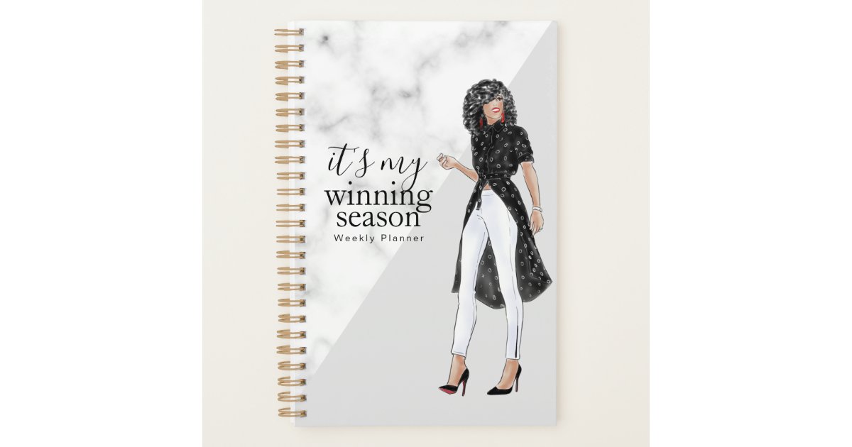 It's my winning season planner. planner Zazzle