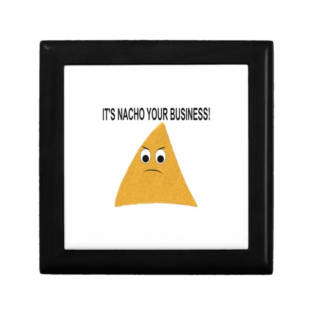 It's Nacho Your Business Jewelry Box (Front)