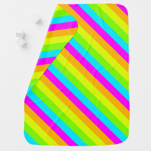 It's Neon, Baby Fleece Blanket