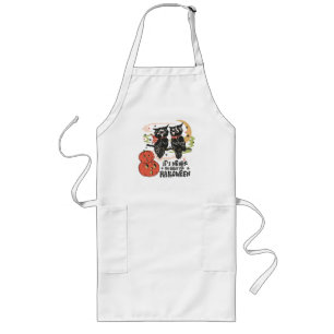 It's Never Too Early For Halloween Long Apron