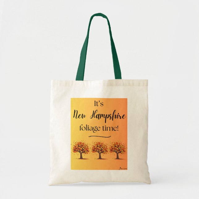 IT's New Hampshire foliage time Tote Bag (Front)