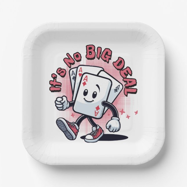 It's No Big Deal Paper Plates (Front)