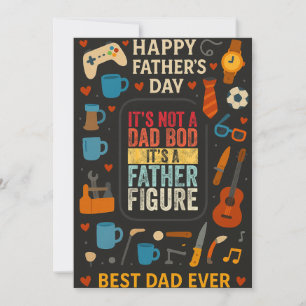 Its Not A Dad Bob Its A Father Figure Fathers Day Invitation