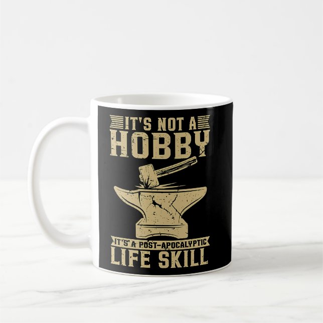 It's Not A Hobby It's A Shaping Horse Shoe Metalwo Coffee Mug (Left)