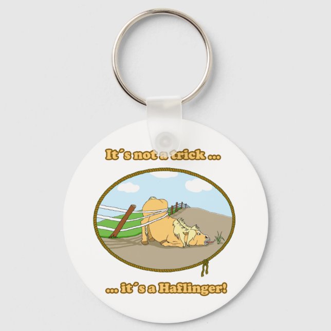 it's not a trick ... keychain (Front)