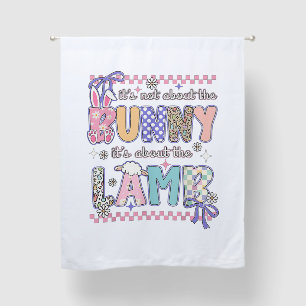 It's Not About The Bunny Christian Jesus Lamb Bibl Blackout Curtains