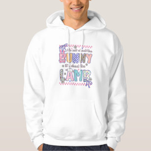 It's Not About The Bunny Christian Jesus Lamb Bibl Hoodie