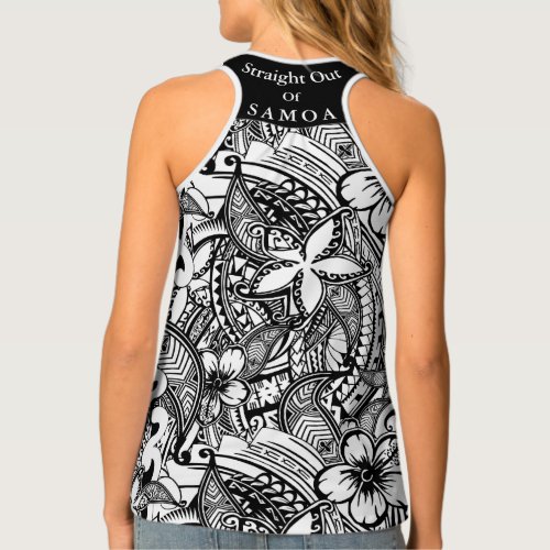 Its Not Always Black Or White Polynesian Tattoos Tank Top