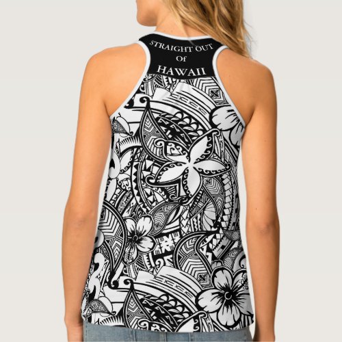 Its Not Always Black Or White Polynesian Tattoos Tank Top