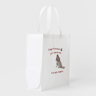 "It's not drama... it's that I love you" Grocery Bag