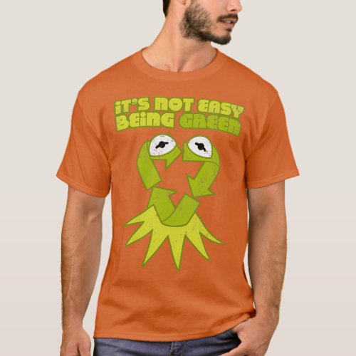 Its Not Easy Being Green Recycle Frog T_Shirt