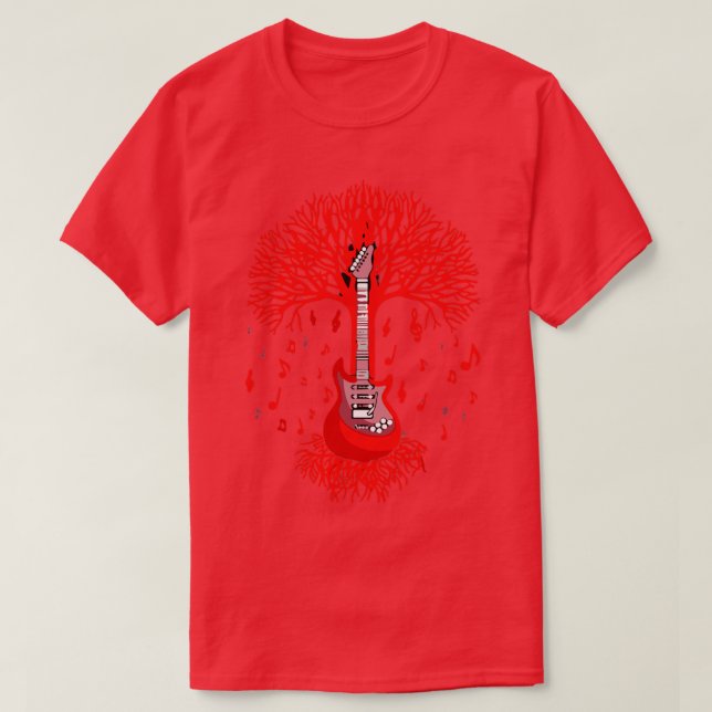Its Not Hoarding If Its Guitars T-Shirt (Design Front)