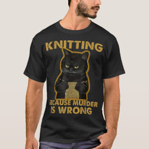 It's Not Hoarding If It's Yarn Knitting Lover Knit T-Shirt