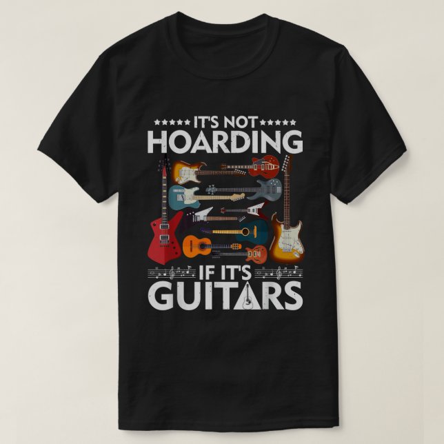 It's Not Hoarding T-Shirt (Design Front)