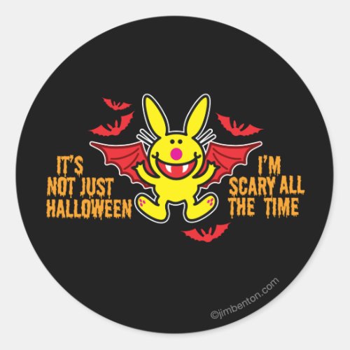 Its Not Just Halloween Classic Round Sticker