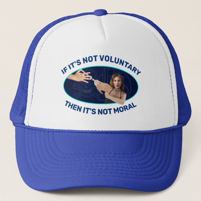 It's not moral Trucker Hat (Front)