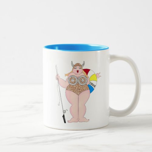 Its Not Over Till The Fat Lady Swims  mug
