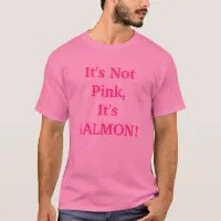 Pink sales salmon shirt