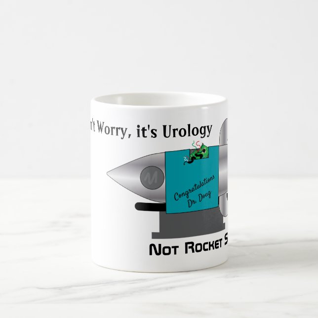 It's Not Rocket Surgery Personalized Coffee Mug (Center)