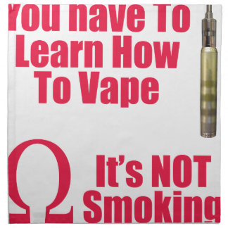 It's NOT smoking Napkin