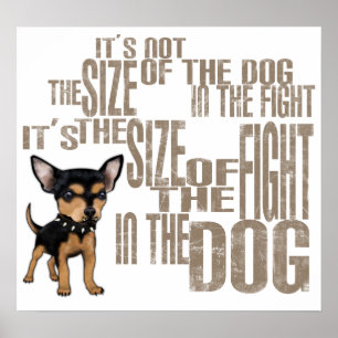 It's Not The Size Poster