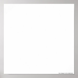 its not totally blank! poster