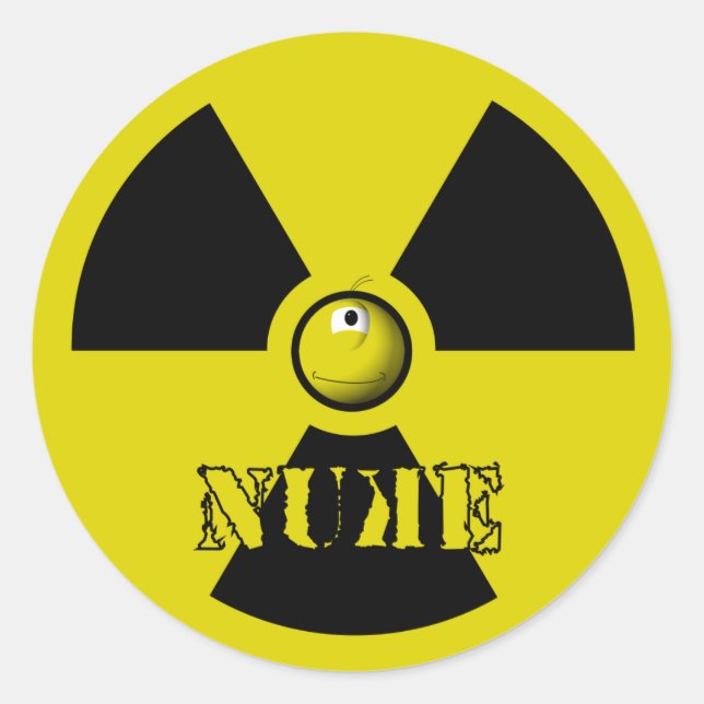It's Nuke! Classic Round Sticker (Front)