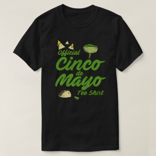 Its Official Cinco de Mayo T_Shirt