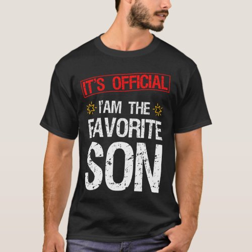Its official i am the favorite son T_Shirt