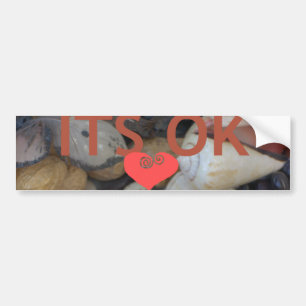 Its OK, Customize Product Bumper Sticker
