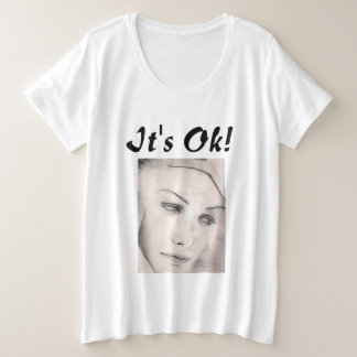 It's Ok! Thinker Art by Venus Leone T-Shirt