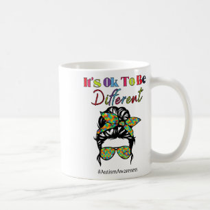 It's Ok To Be Different Autism Awareness Month Coffee Mug